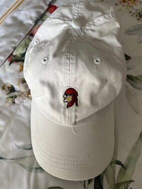 Lady's White Cotton GASPARILLA Cap